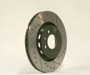 Grooved Tarox brake disks