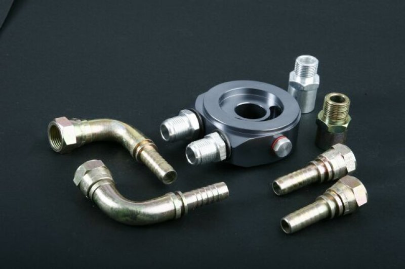 Oil cooler fitting kit
