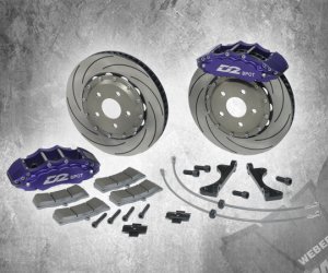 D2 8 pot brake kit